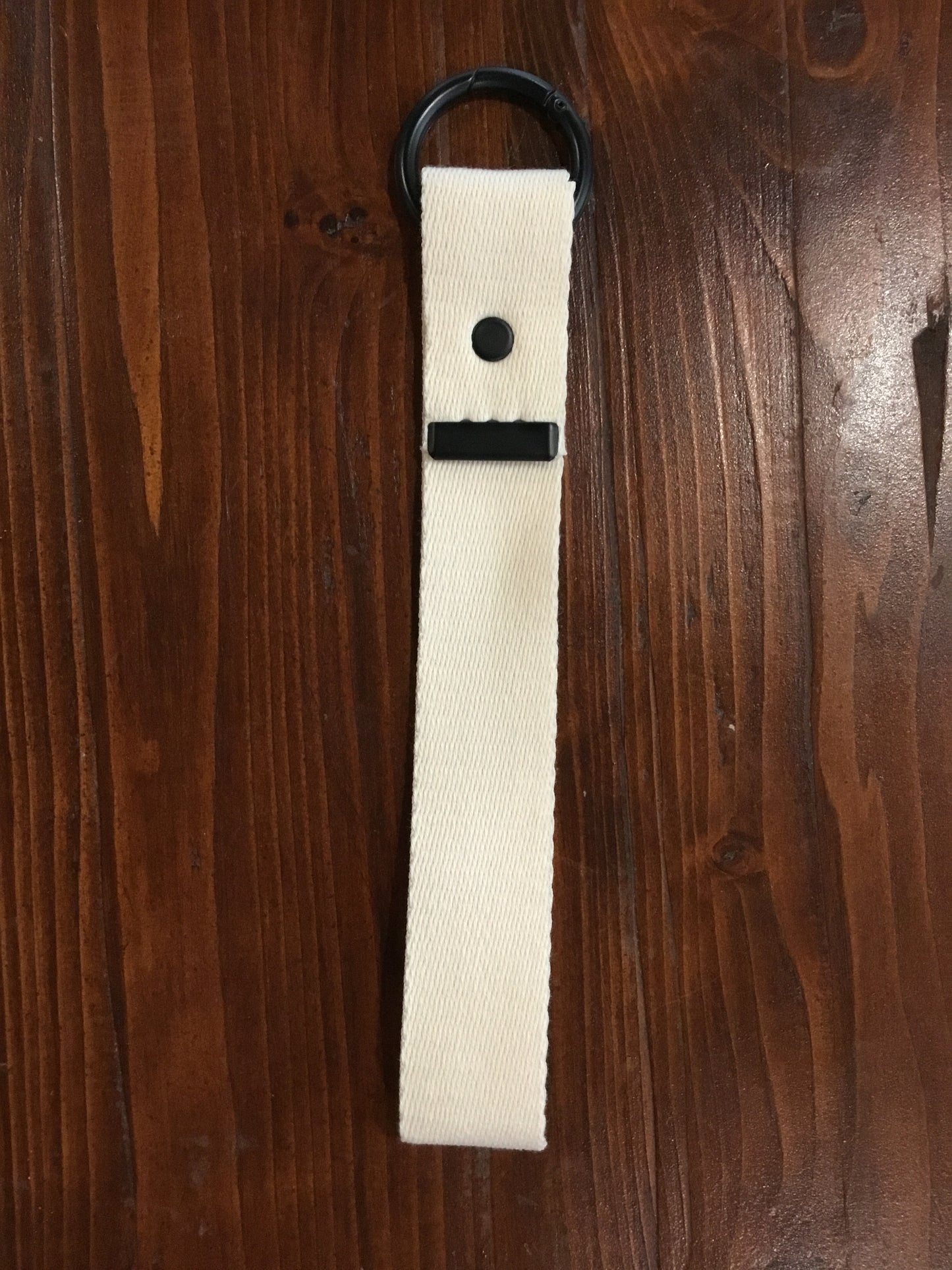 Extra Long Cream Keychain