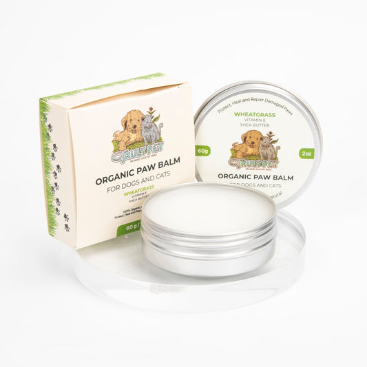 TRULY PET-Organic Wheatgrass Balm for Cat and Dog Paws