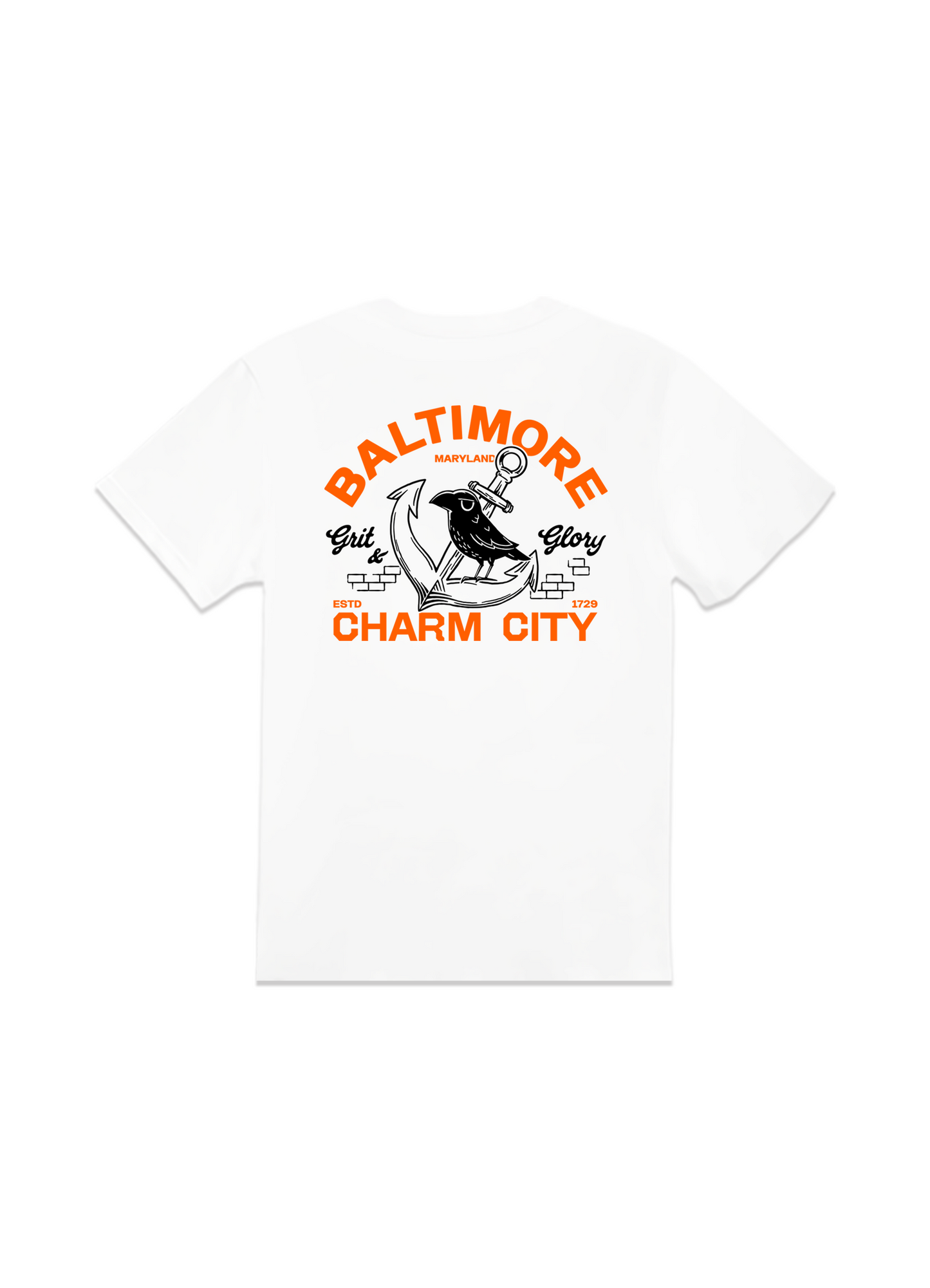 Baltimore Charm City Short T shirt