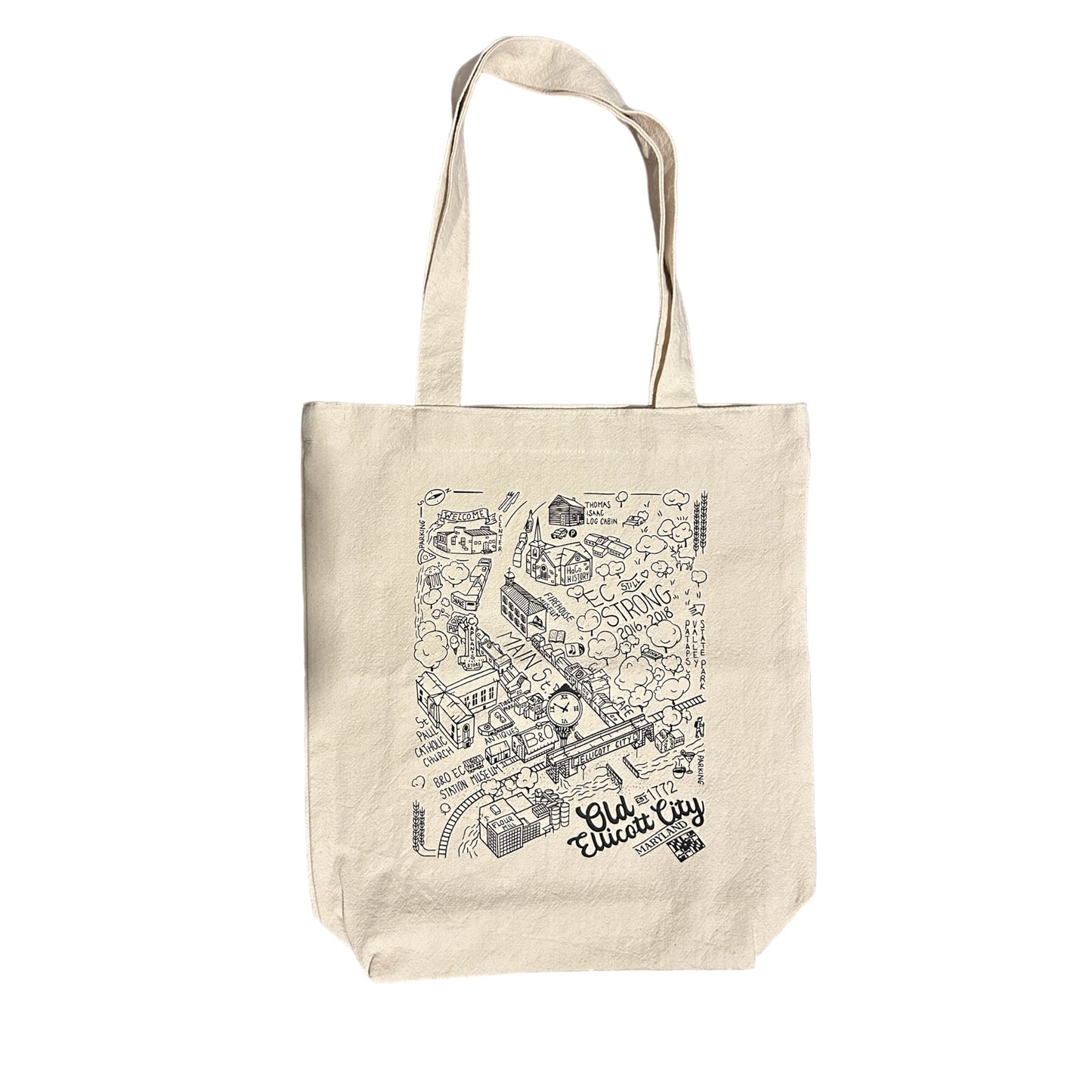 OEC Map Tote bag