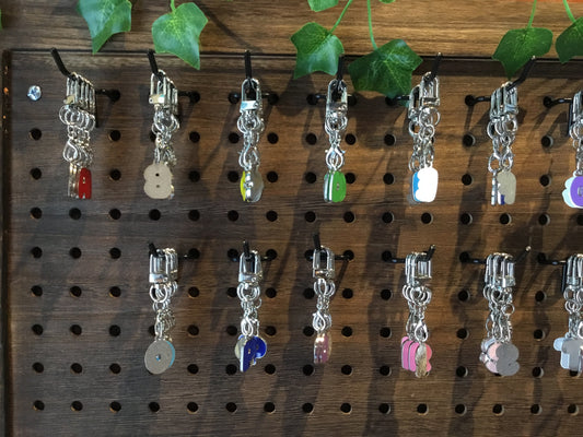 Letter keyring