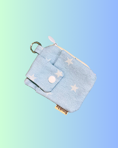 Denim pouch