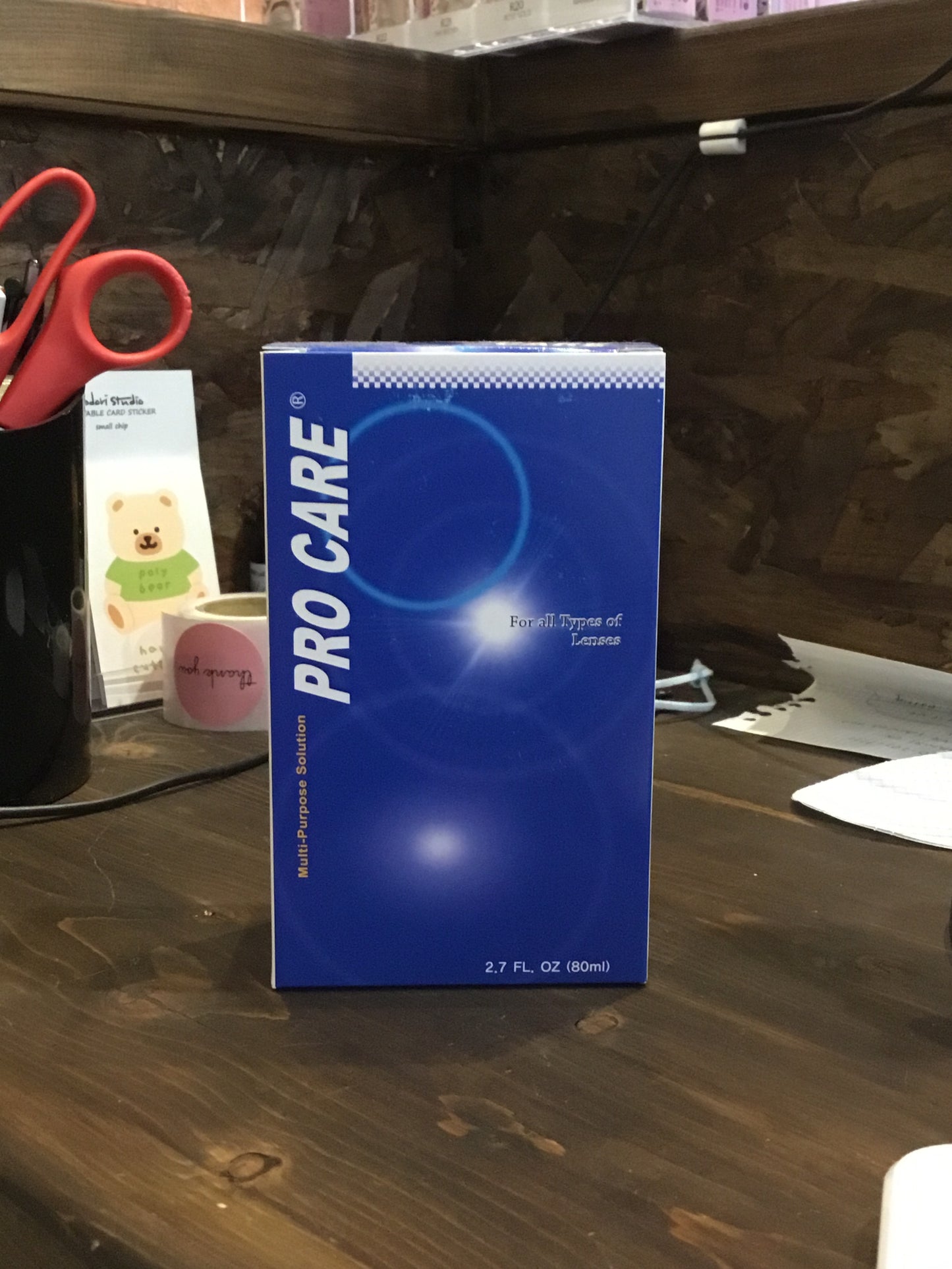 Contact lens solution