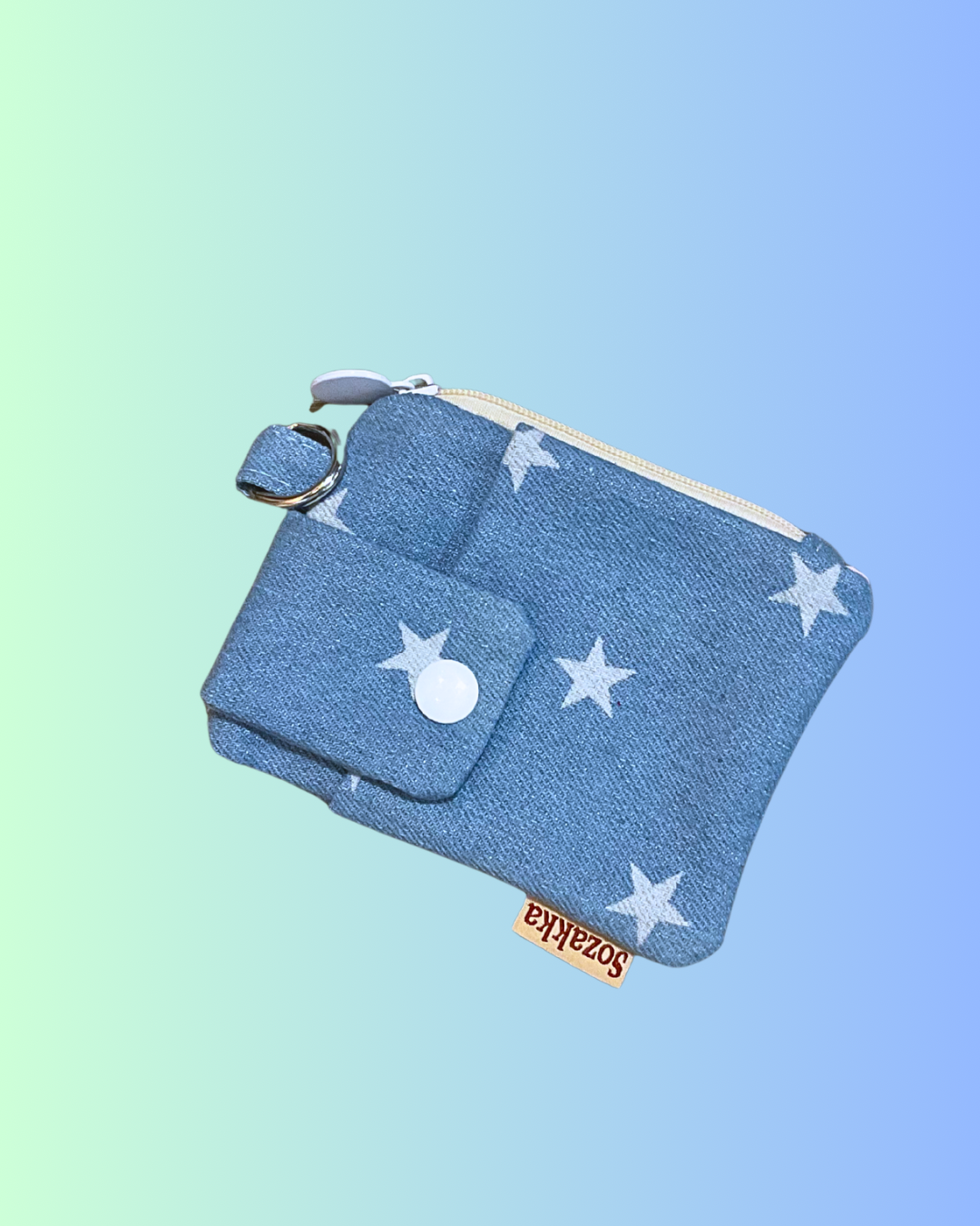 Denim pouch