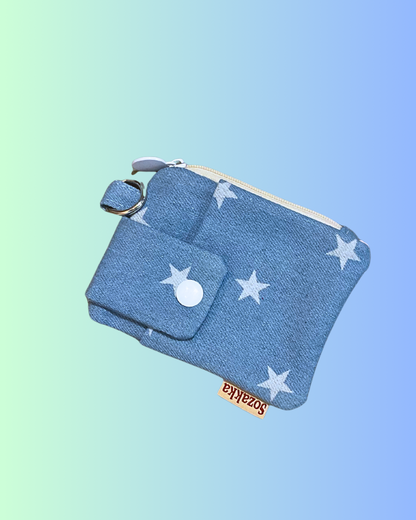 Denim pouch
