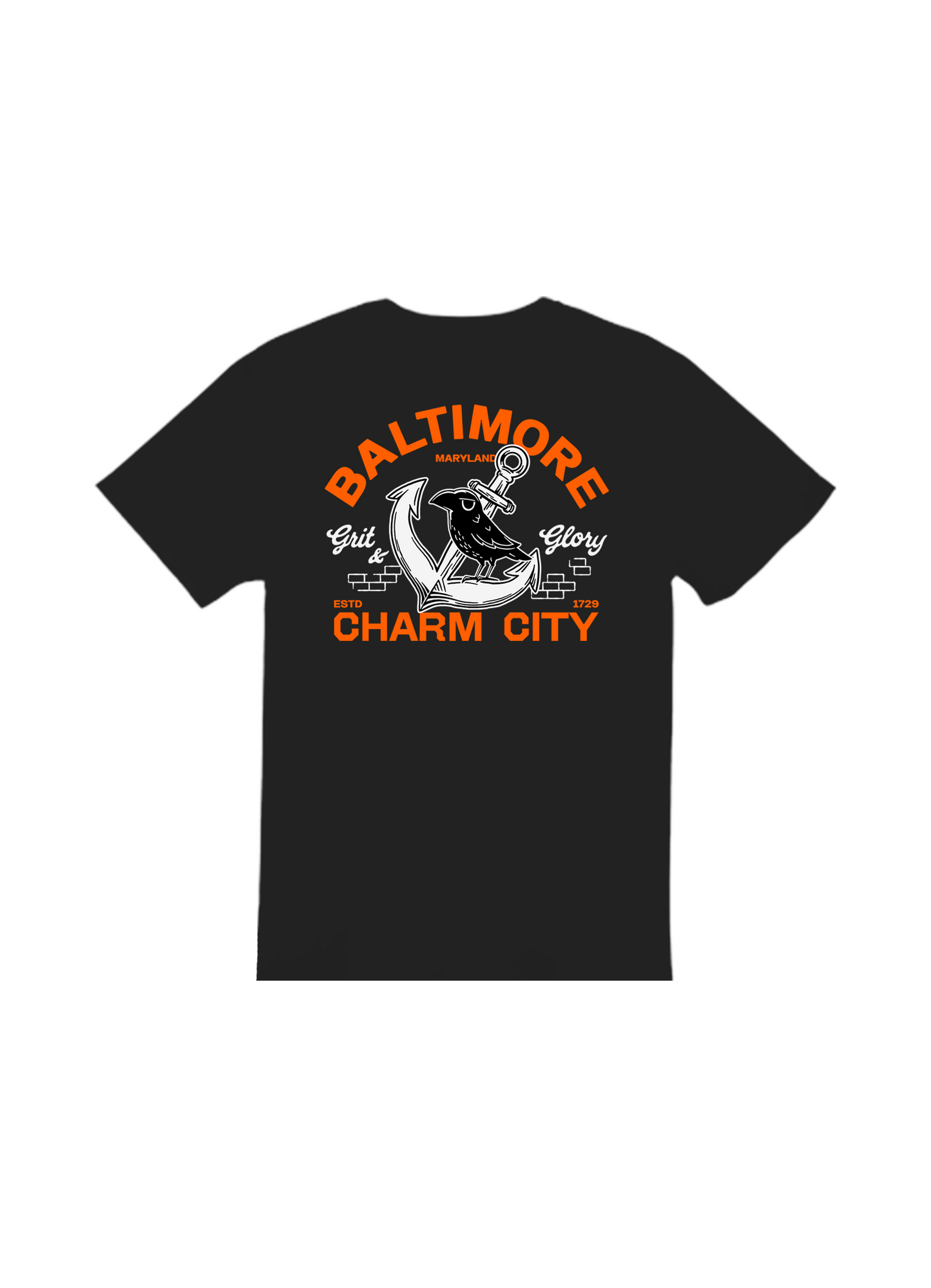 Baltimore Charm City Short T shirt