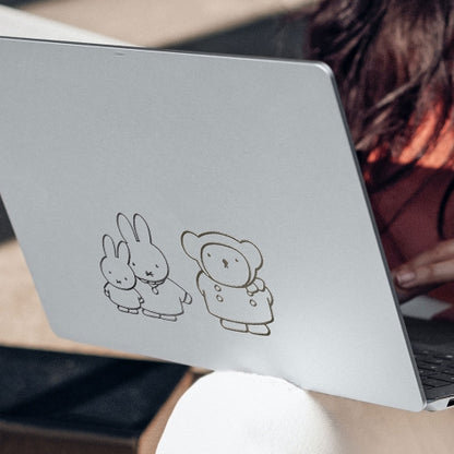 Miffy 3D Metal Sticker