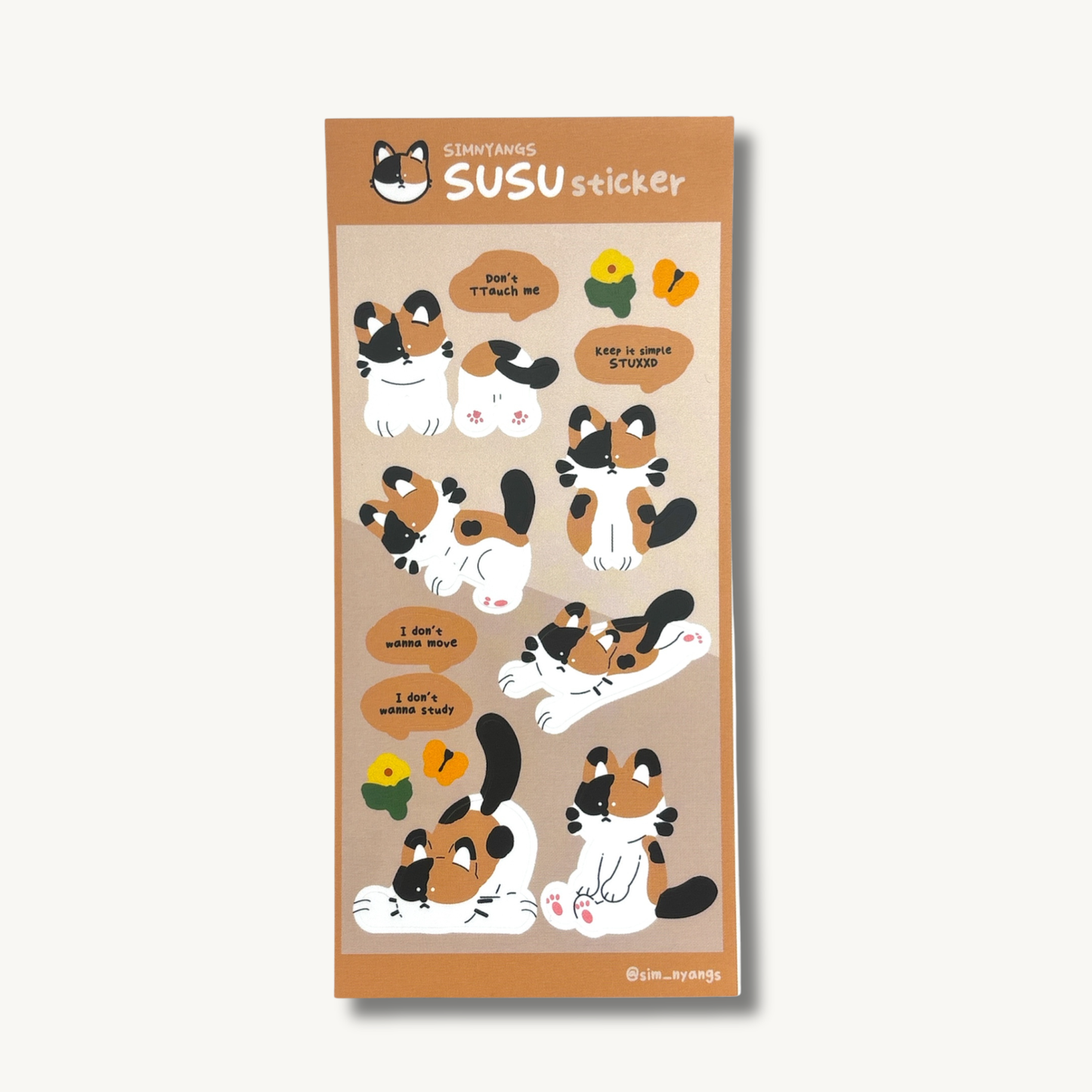 Sim Nyangs Sticker