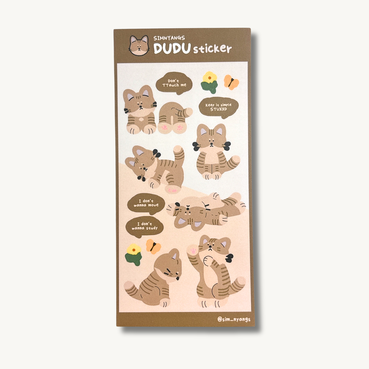 Sim Nyangs Sticker